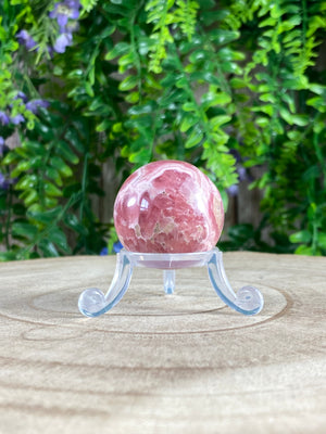 Rhodochrosite Sphere