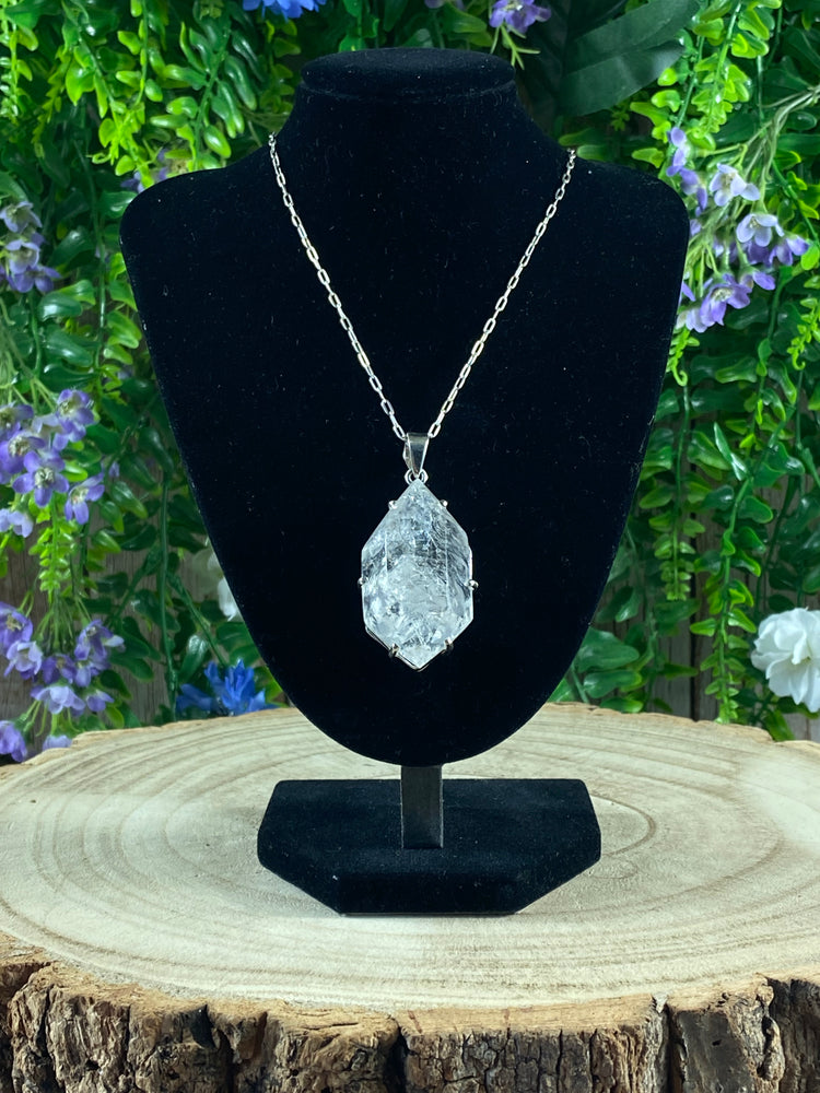 Diamond Quartz Pendant