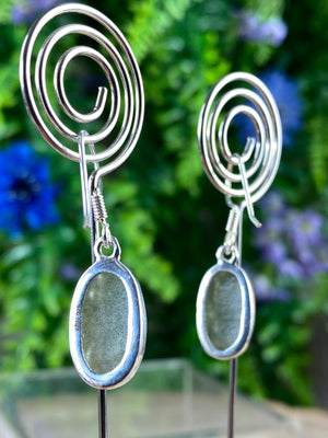 Moldavite Earrings