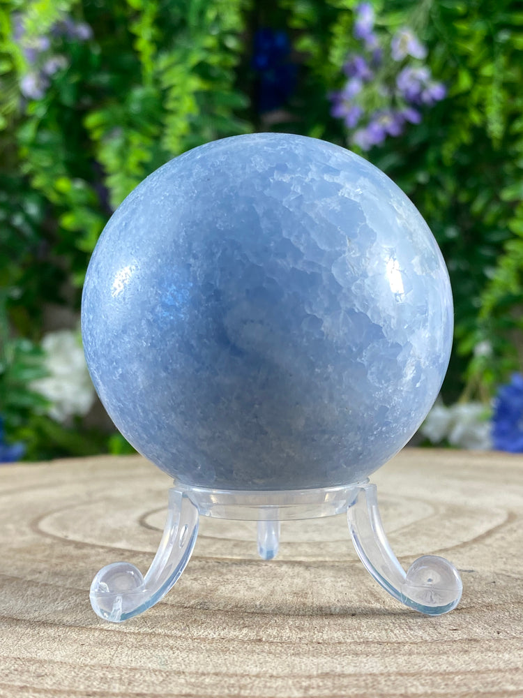 Blue Calcite Sphere