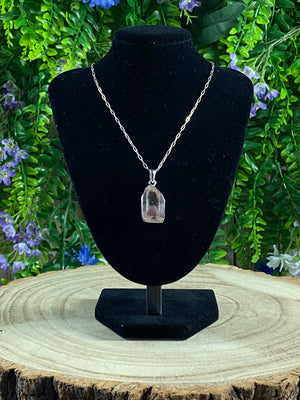 Quartz With Phantom Pendant