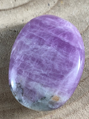 Large Kunzite Palmstone