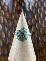 Moldavite Ring