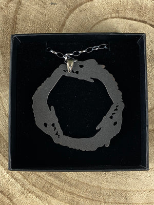 3 Dragon Circle Pendant
