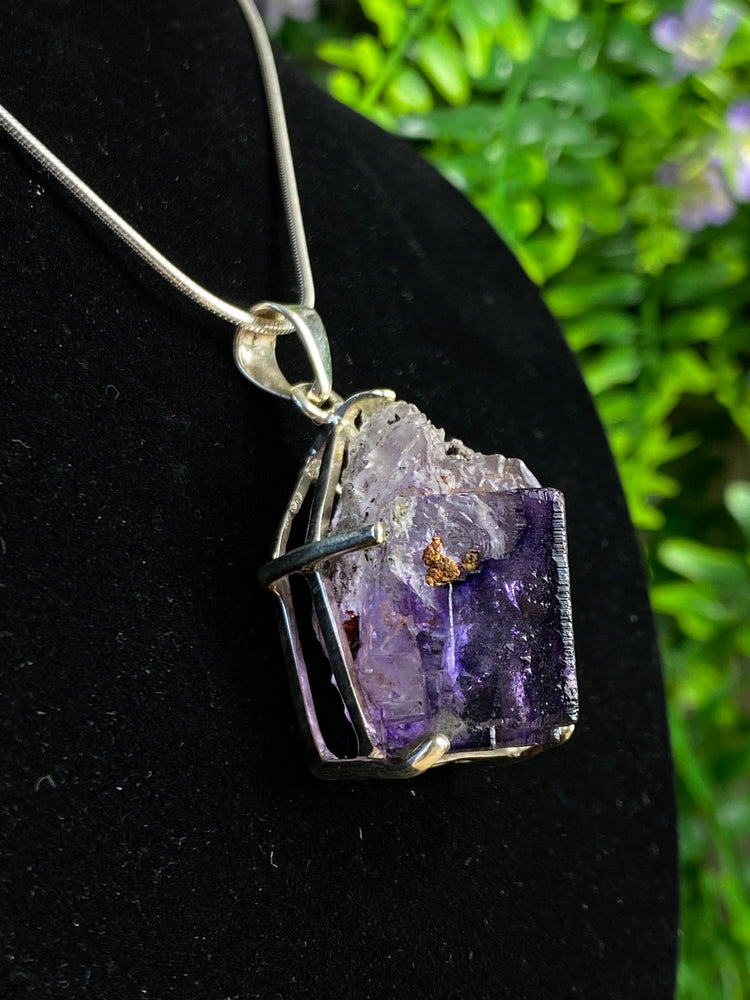 Natural Fluorite Pendant