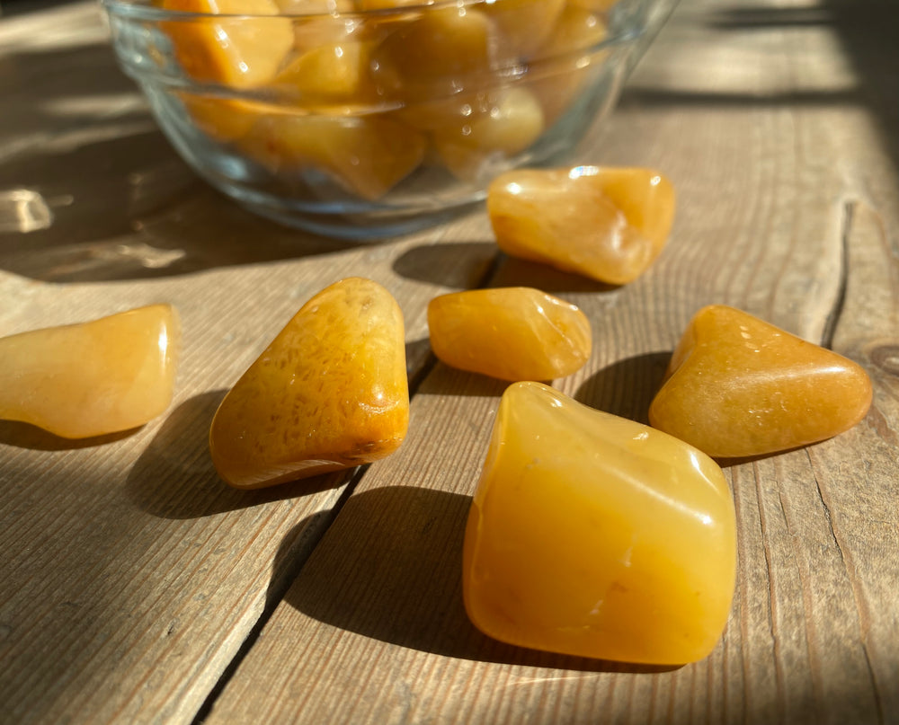 Yellow Aventurine Tumbles