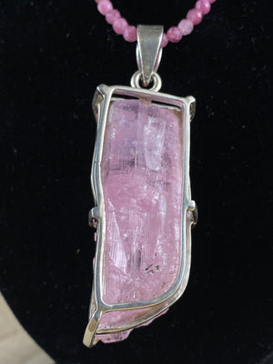 Pink Tourmaline Necklace