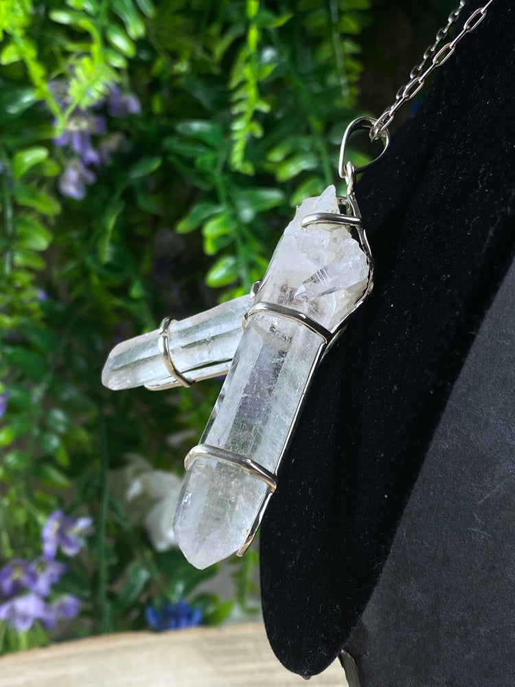 Columbian Lemurian Cross Pendant