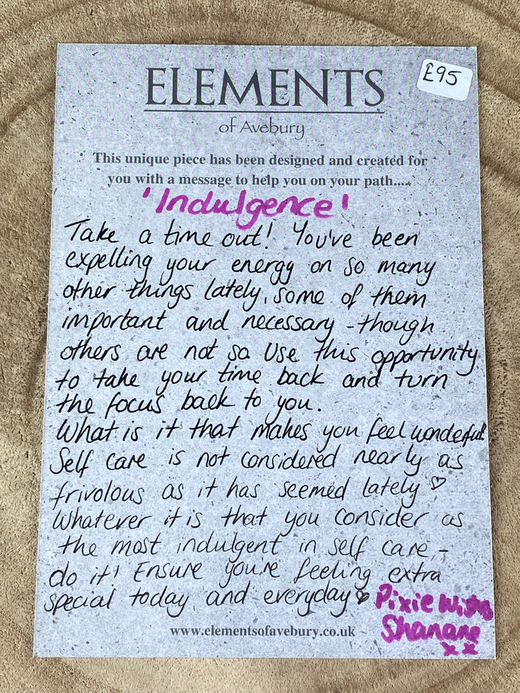 “Indulgence” Mala