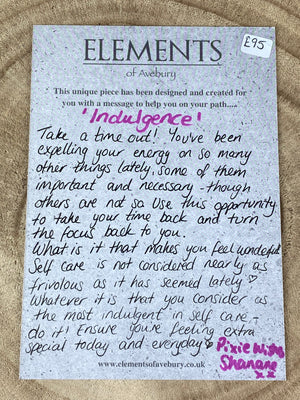 “Indulgence” Mala
