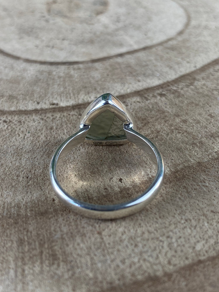 Moldavite Ring