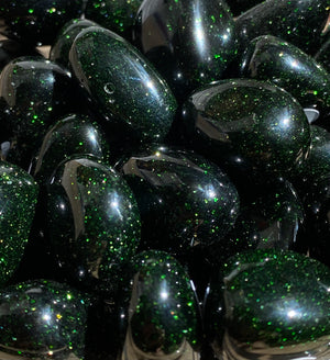 Green Goldstone Tumble