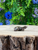 Boulder Opal Frog Carving