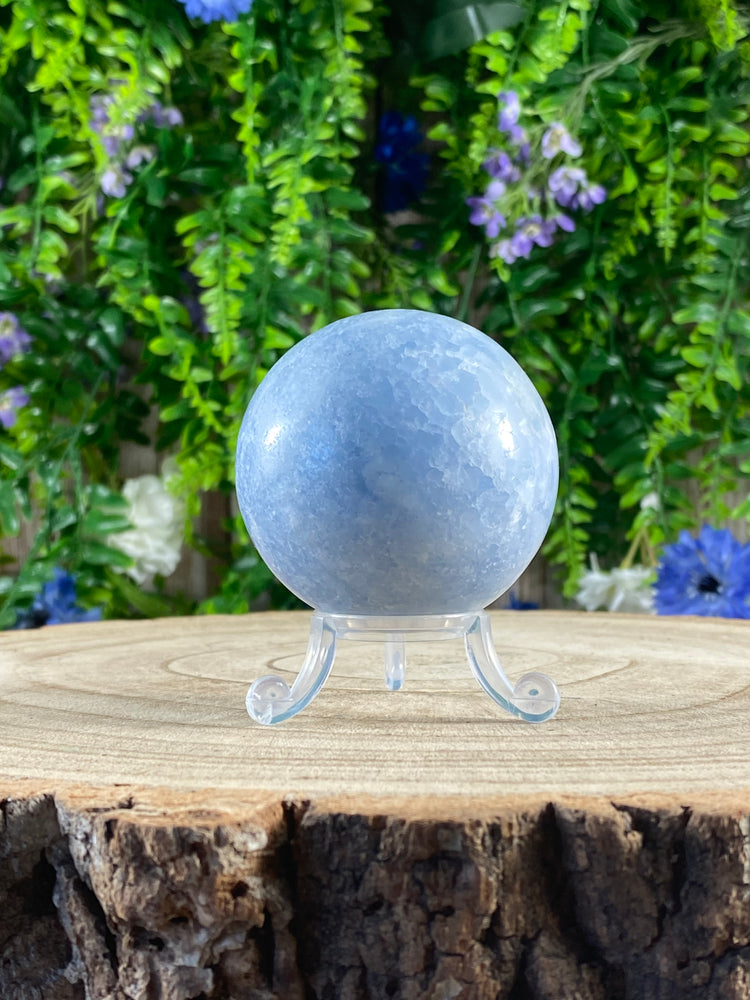 Blue Calcite Sphere