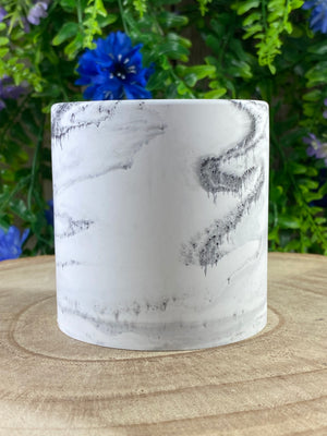 Rock Salt & Driftwood Handcrafted Candle