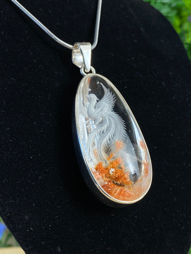 Phoenix Lodolite Pendant