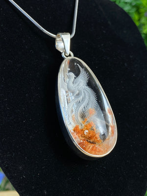 Phoenix Lodolite Pendant