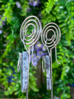 Merlinite Earrings