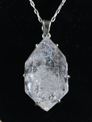 Diamond Quartz Pendant