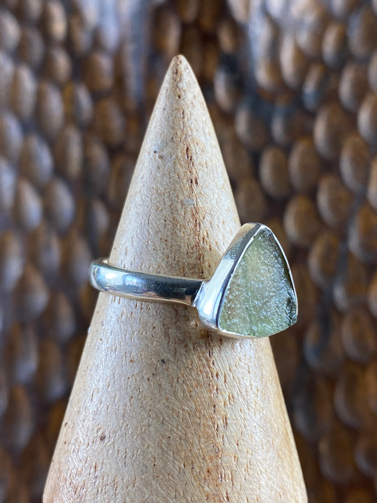 Moldavite Ring