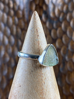 Moldavite Ring