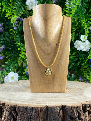 Yellow Sapphire Necklace