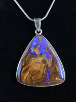Australian Boulder Opal Pendant