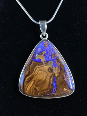 Australian Boulder Opal Pendant