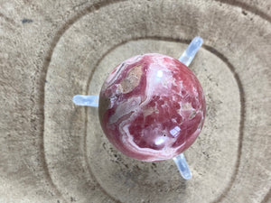 Rhodochrosite Sphere