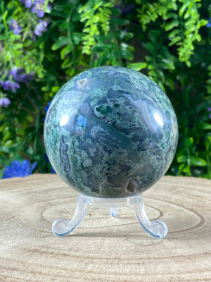 Moss Agate Sphere