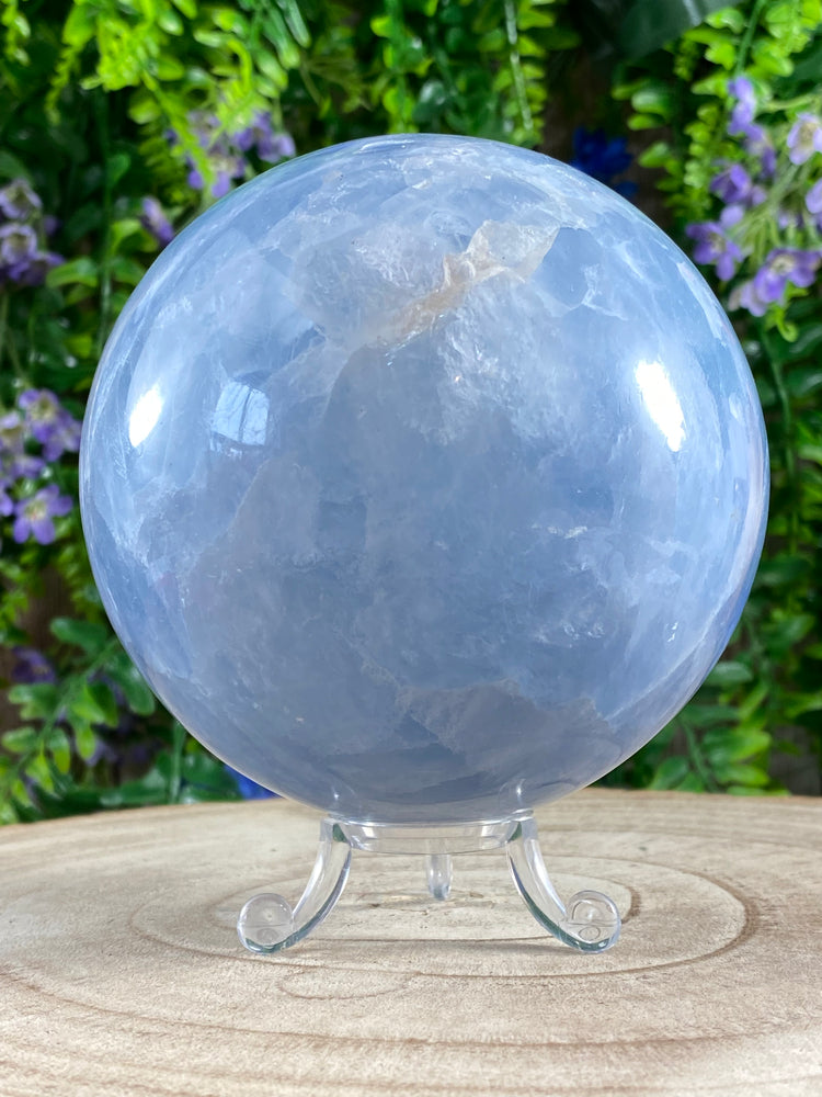 Blue Calcite Sphere