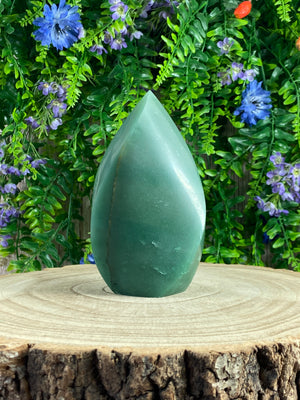 Green Aventurine Flame