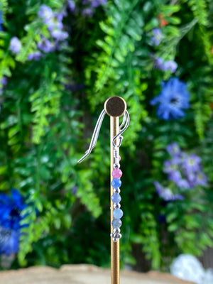 Sterling Silver Sapphire Earrings