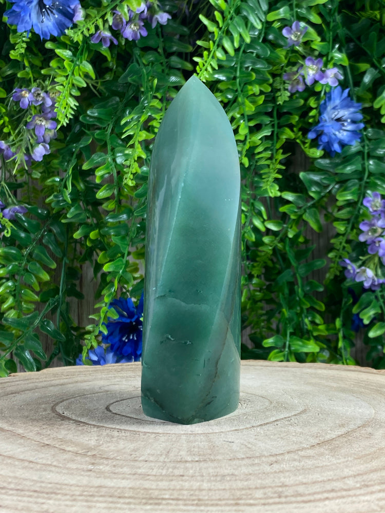 Green Aventurine Flame