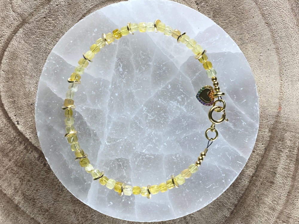 Yellow Opal Bracelet