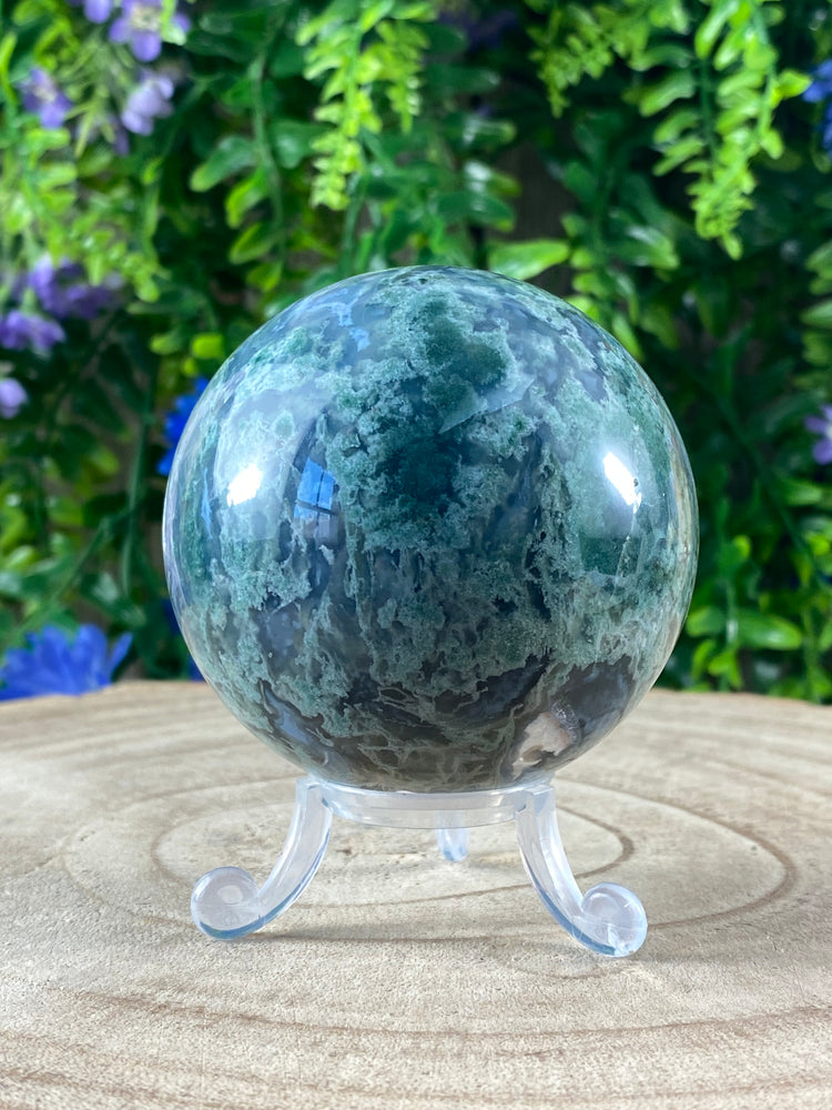 Moss Agate Sphere