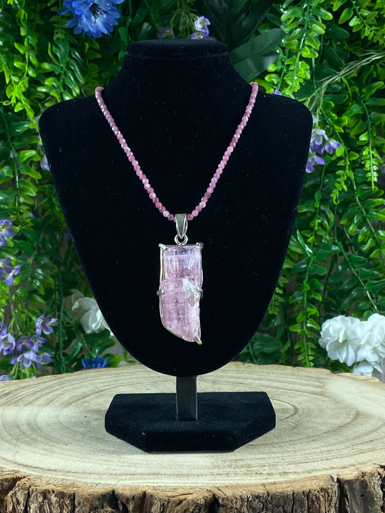 Pink Tourmaline Necklace