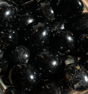 Black Tourmaline Tumbles