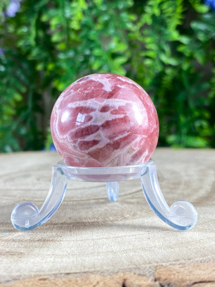 Rhodochrosite Sphere