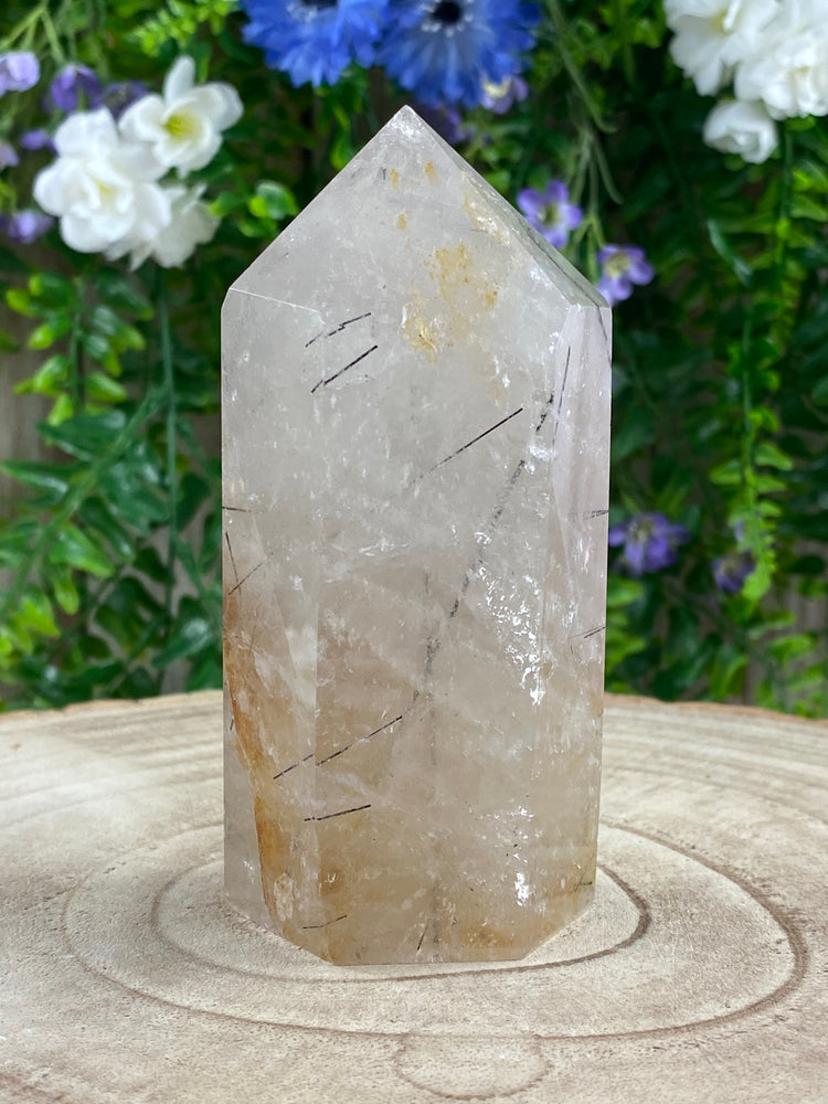 Tourmalinated Quartz Tower