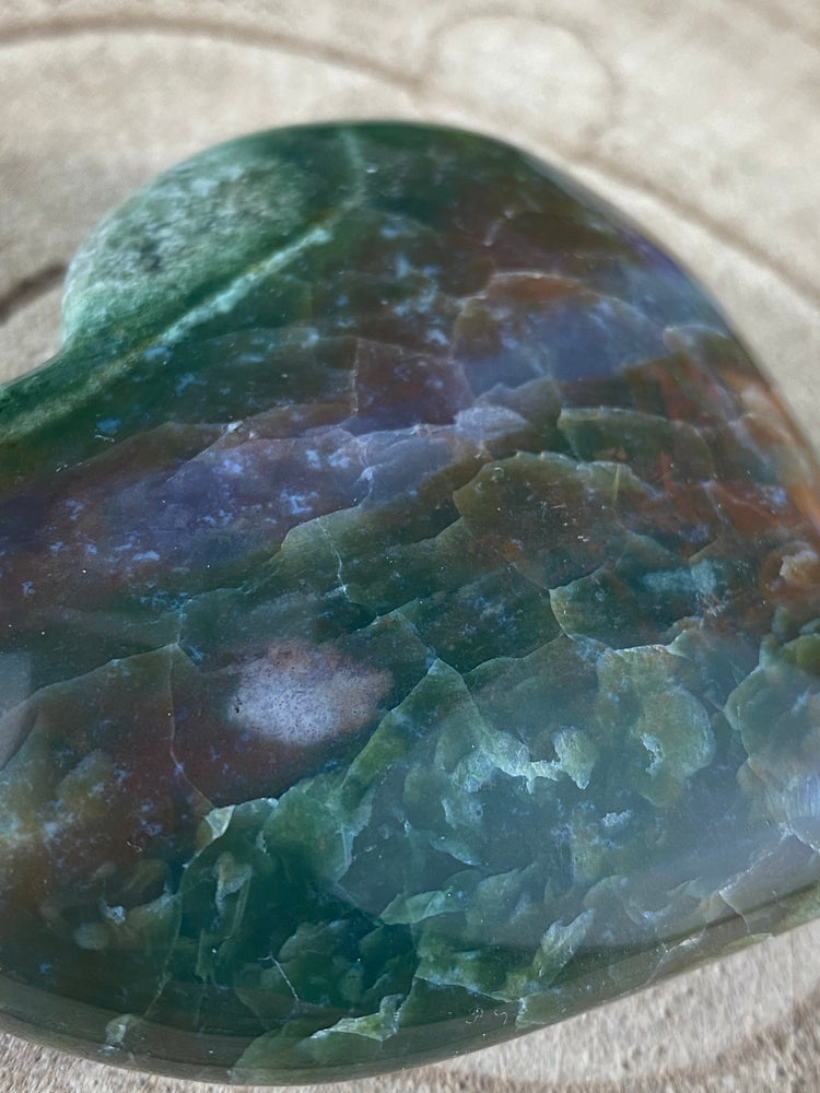 Fancy Jasper Heart