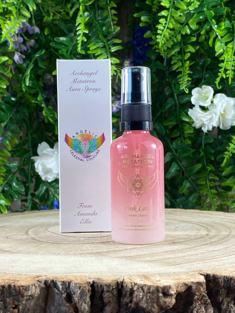 Archangel Metatron Aura Spray - Pink Lotus