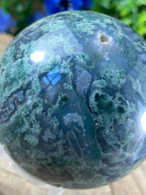 Moss Agate Sphere