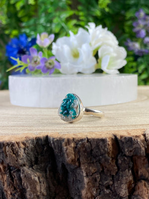 Dioptase Ring