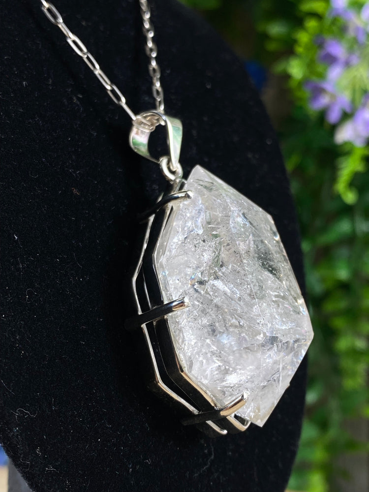 Diamond Quartz Pendant