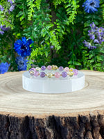 Amethyst With Mixed Mineral Bracelet
