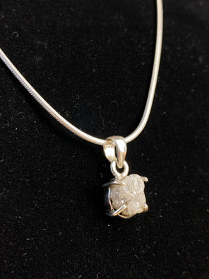 Raw Diamond Pendant