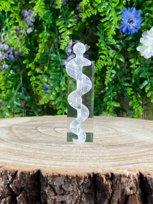 Clear Quartz Serpent