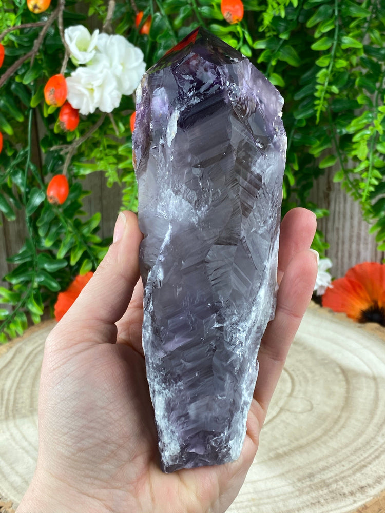 Elements of Avebury Cryst Amazing Amethyst Wand