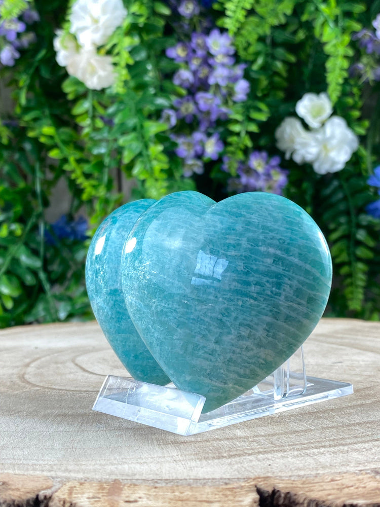 Elements of Avebury Amazonite Double Heart